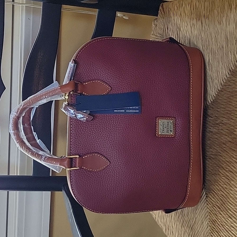Dooney & Bourke Zip Zip Satchel NWT